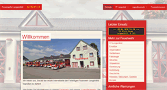 Desktop Screenshot of feuerwehr-lengenfeld.de